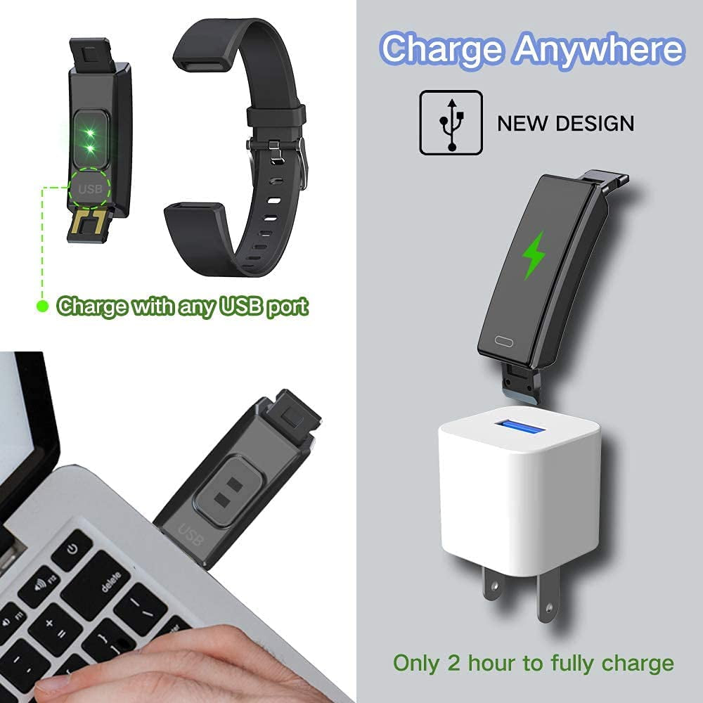 Children's Fitness Tracker Watch - Waterproof Smartwatch with Pedometer, Stopwatch, and 11 Sport Modes for Ages 6-16